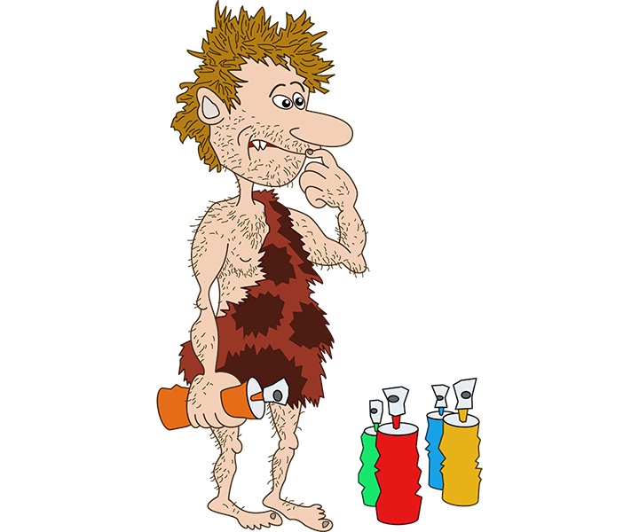 Prehistoric Spray Can