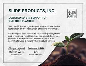 August Certificate 310 Trees