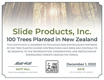 November Certificate 100 Trees
