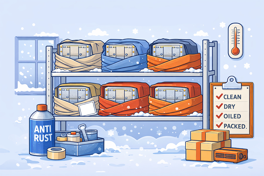 Best Practices: Protect Injection Molds for Winter Storage