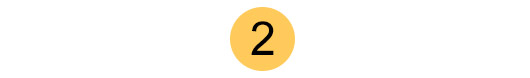 the number 2 in a yellow circle