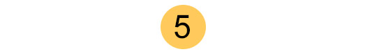 the number 5 in a yellow circle