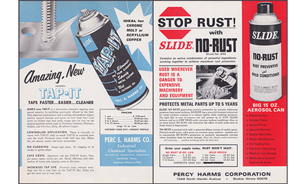 Slide Tap-It and No-Rust Posters