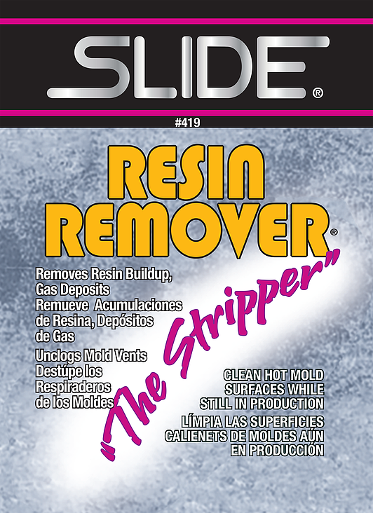 Resin Remover, Slide Hot Mold Cleaner