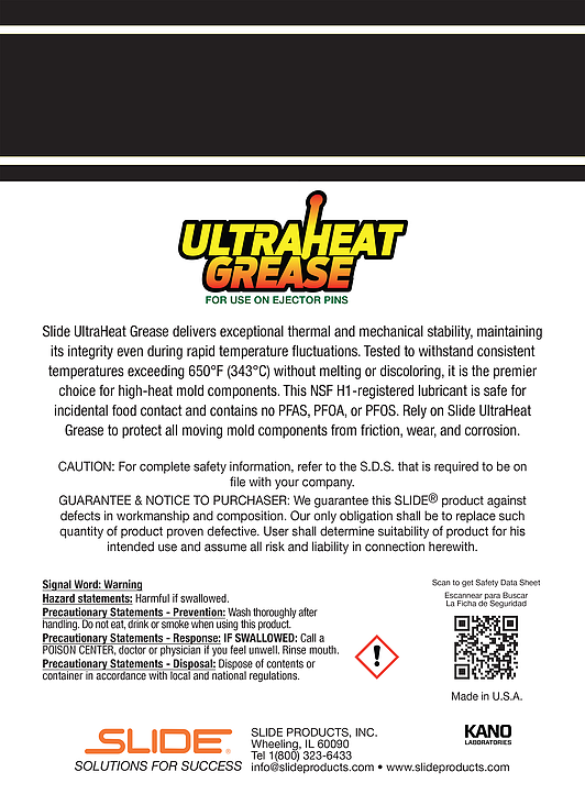 Back Label / Information