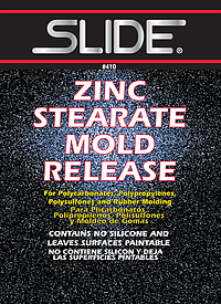 Zinc Stearate Mold Release Non-Silicone | Paintable | Slide