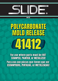 Polycarbonate Mold Release | Heavy Duty Spray | Paintable